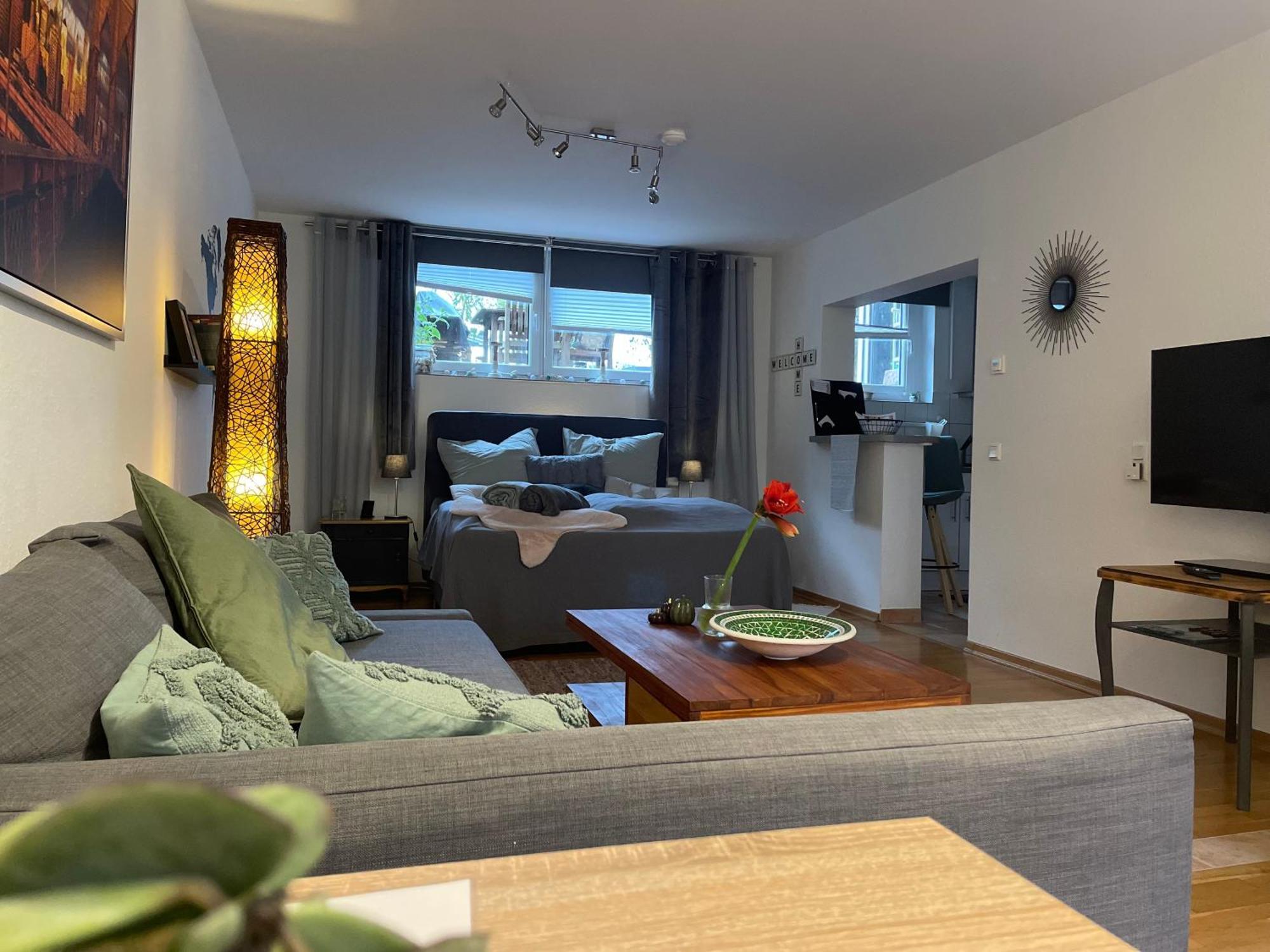 Modernes Appartement Im Gruenen - Stilvoll Und Komfortabel Colónia Exterior foto